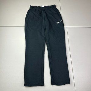 Nike | Pants | Nike Drifit Fleece Open Hem Training Pants Size M Black Mens  Cz63810 | Poshmark